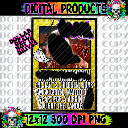 Sarah S trading card