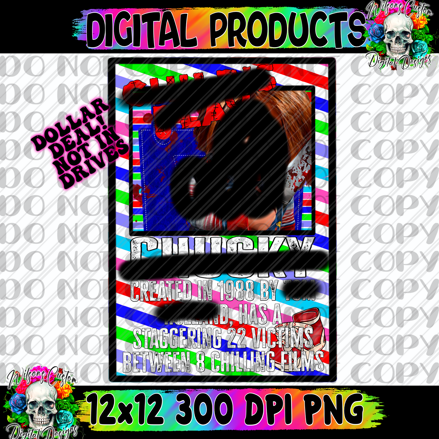 Chucky trading card
