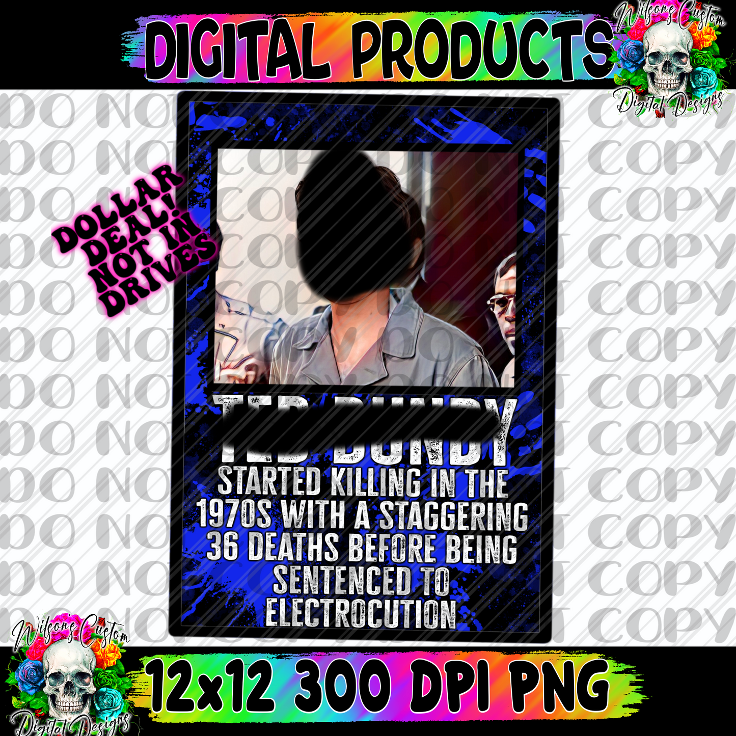 Ted B trading card