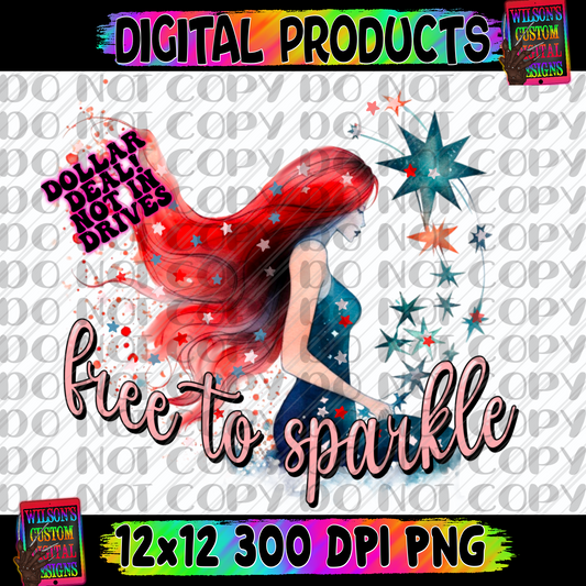 Free to sparkle