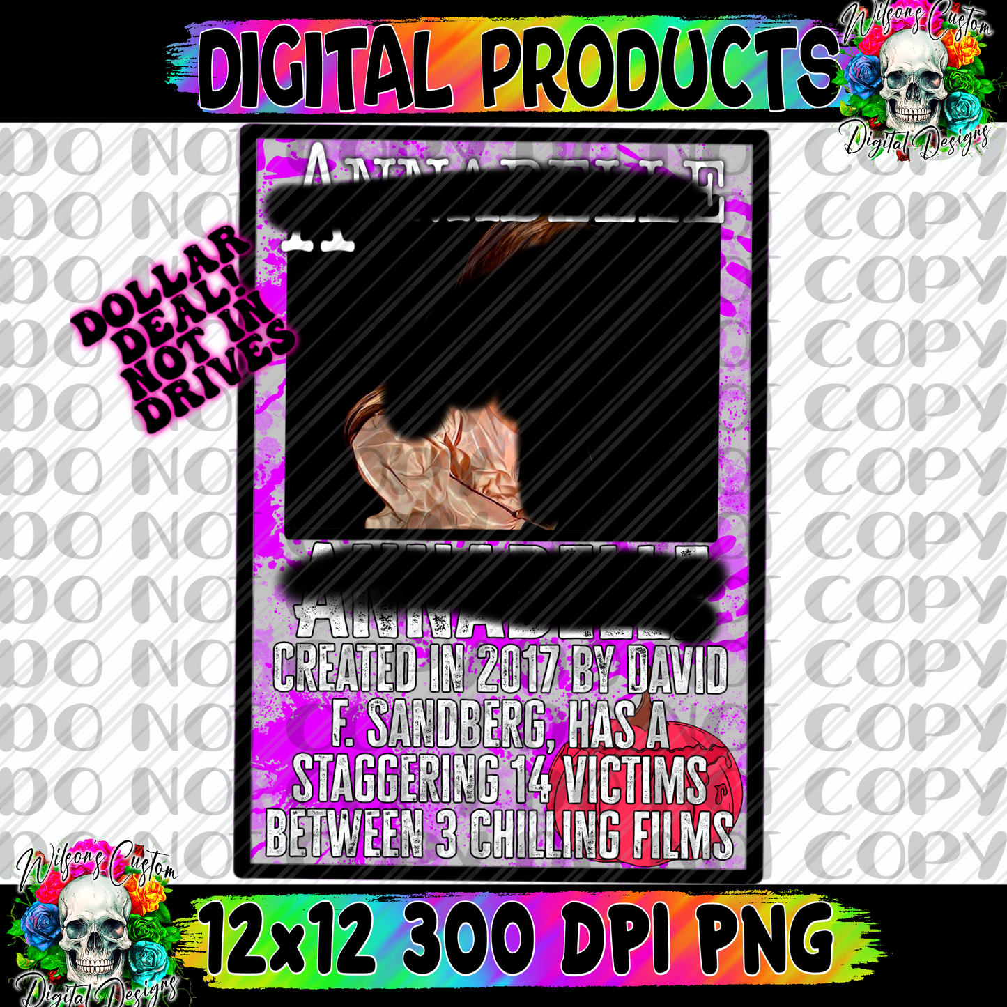 Annabell trading card