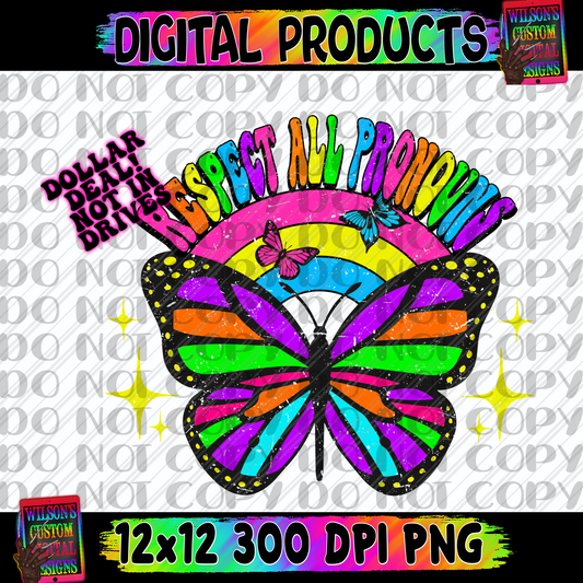 Respect all pronouns