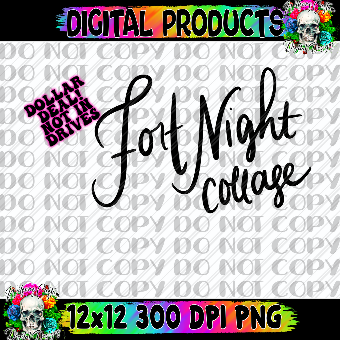 Fort night collage