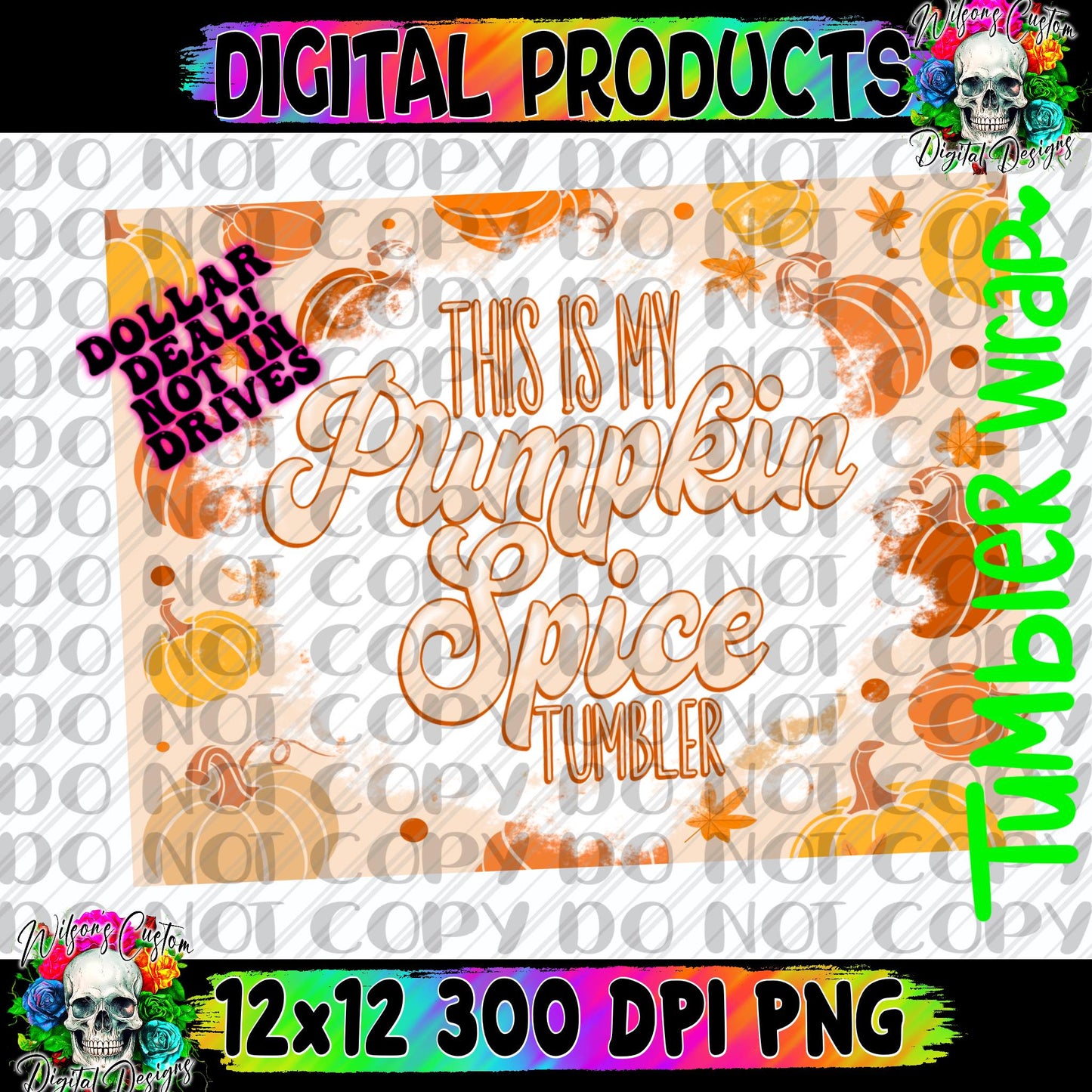 Pumpkin Spice Tumbler