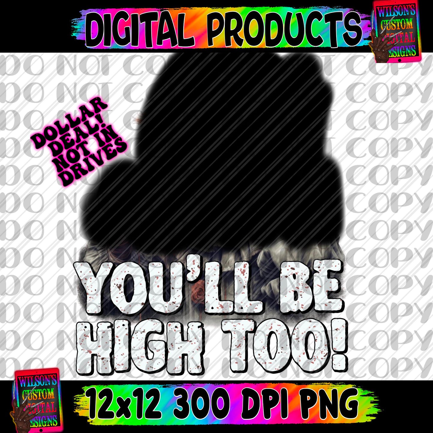 You’ll be high too!