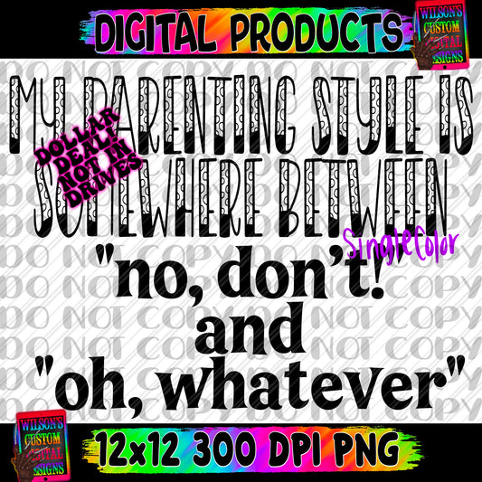 No don’t single color