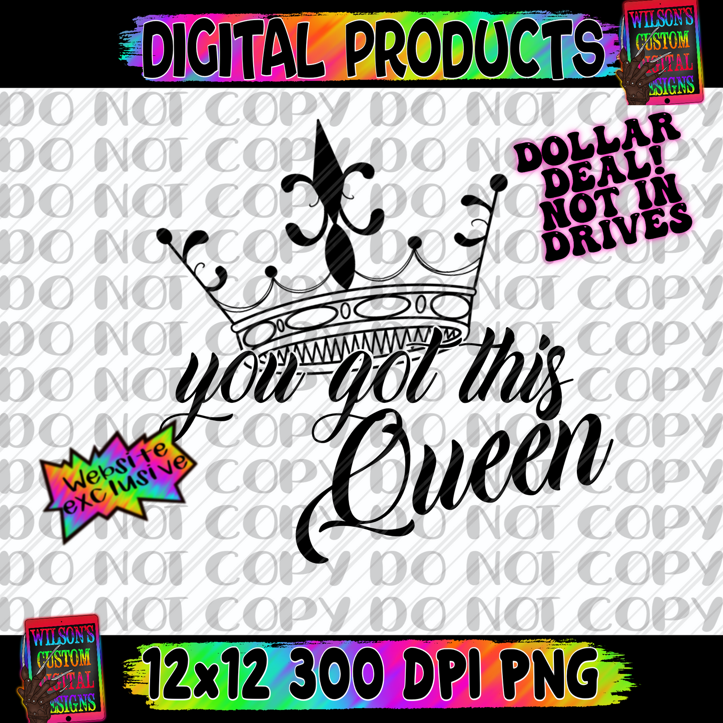 You got this queen single color