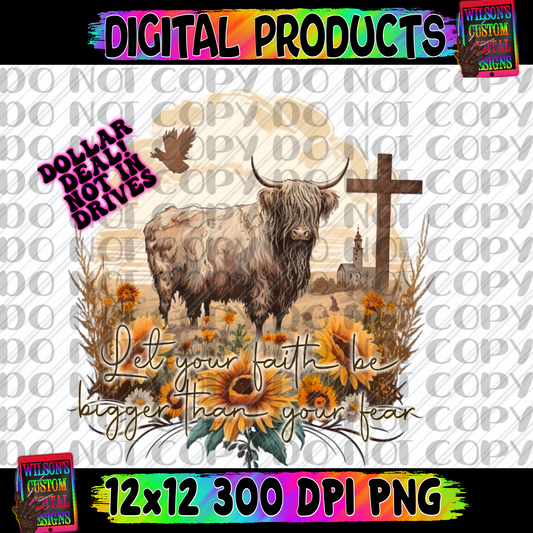 Let your faith be bigger than your fear