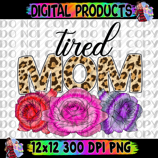Tired mom