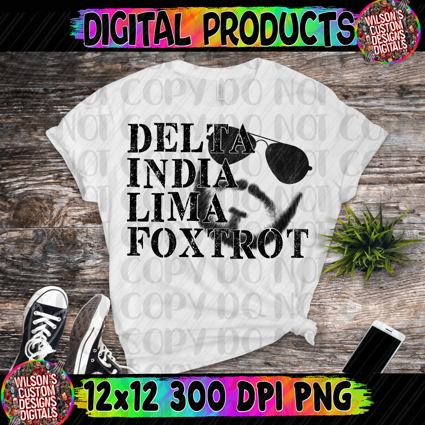 Delta India Lima foxtrot