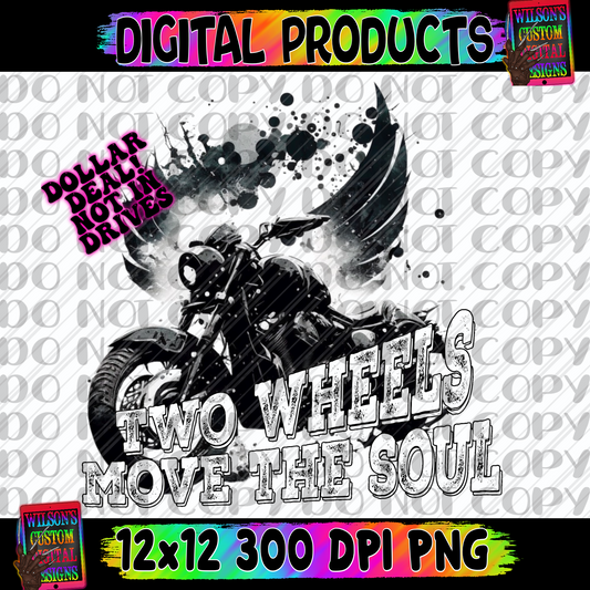 Two wheels move the soul