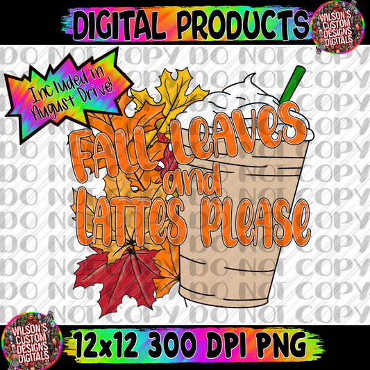 Fall leaves and lattes please