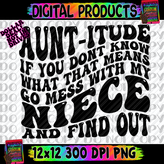 Aunt-itude niece