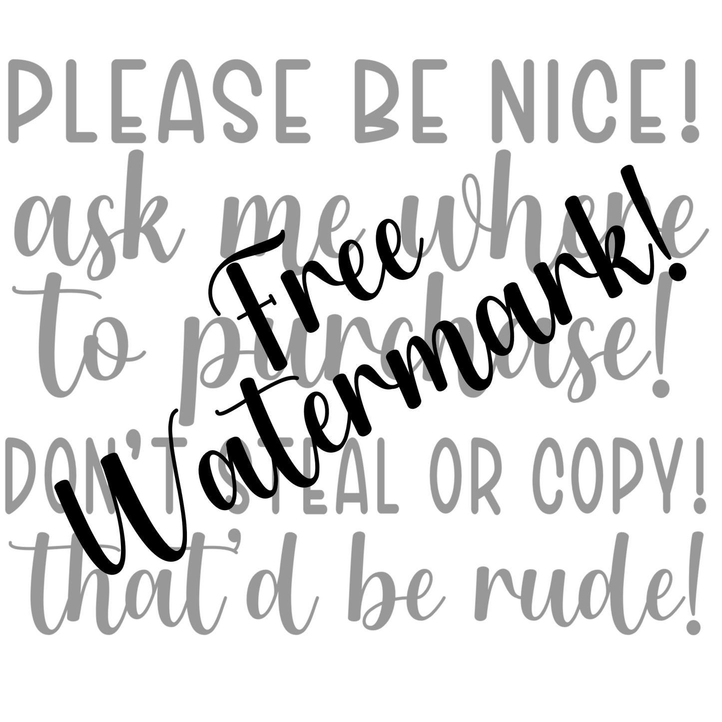 Watermark!
