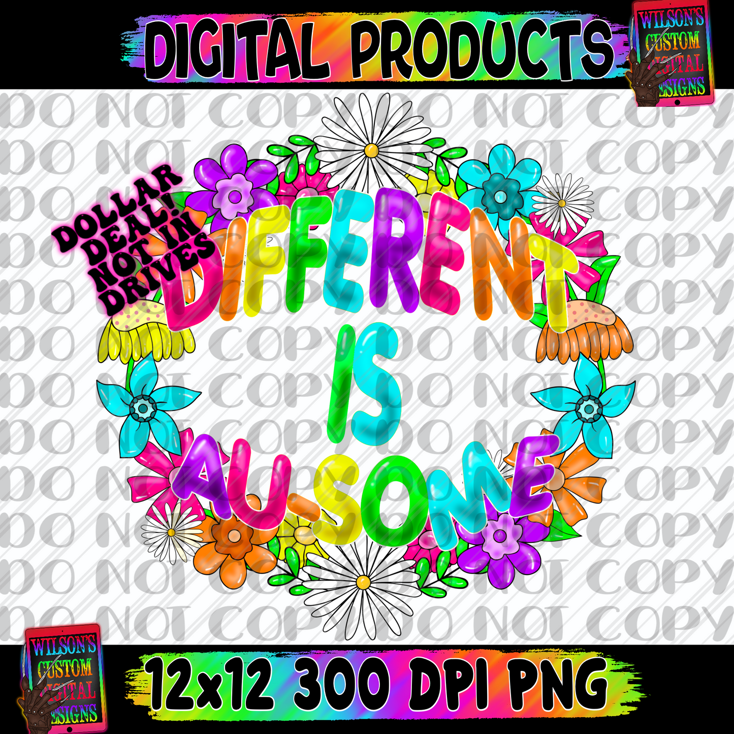 Different is AU-SOME rainbow