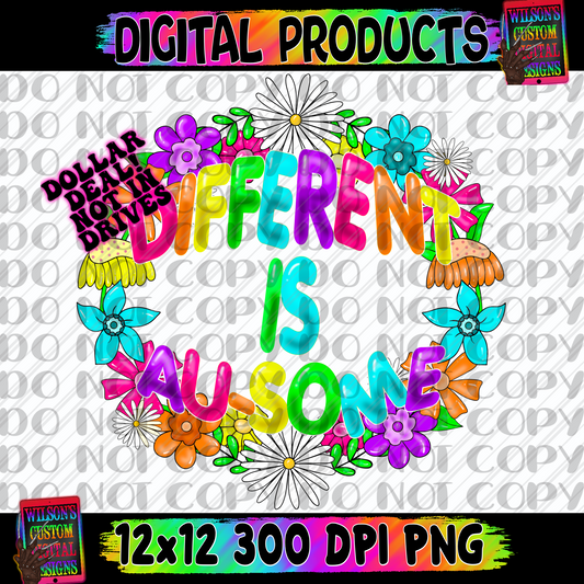 Different is AU-SOME rainbow