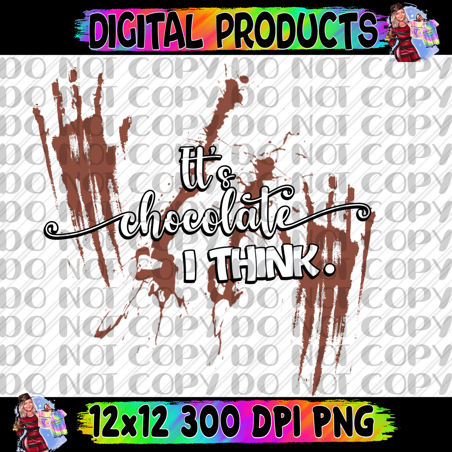 It’s chocolate I think