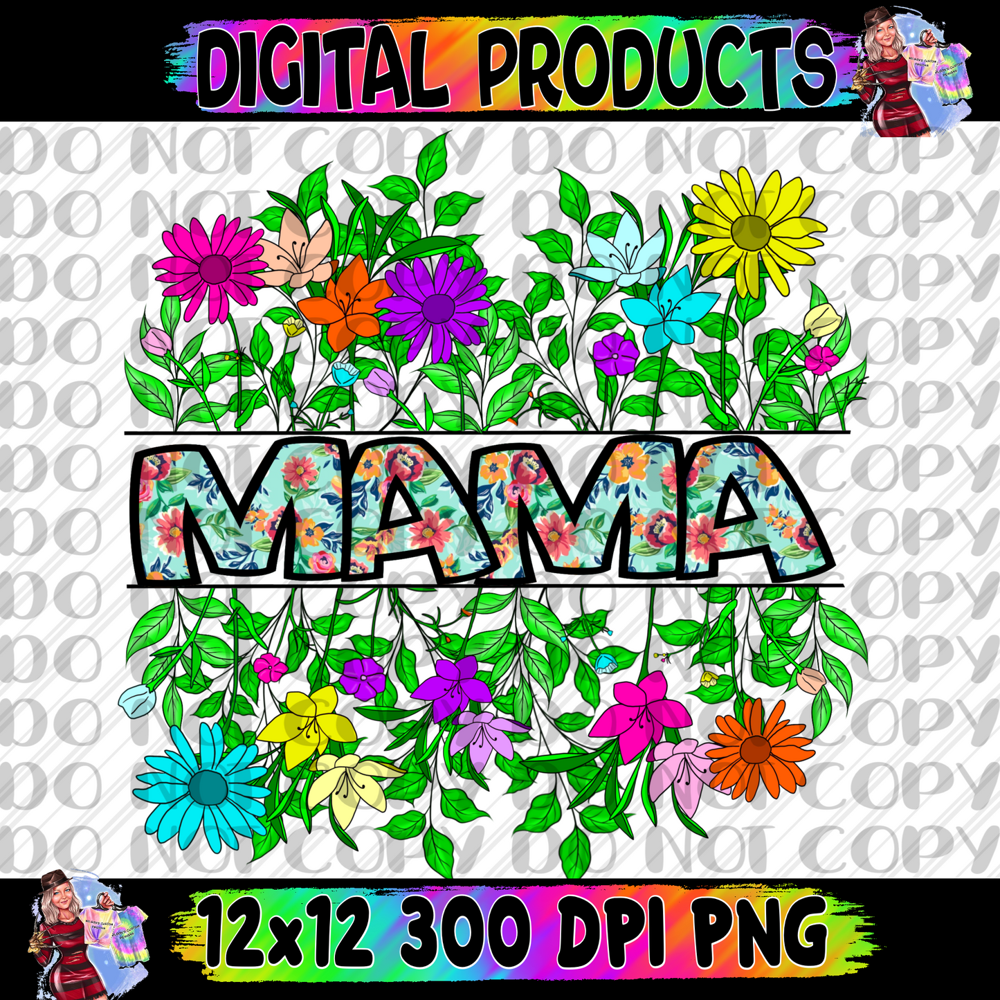 MAMA floral