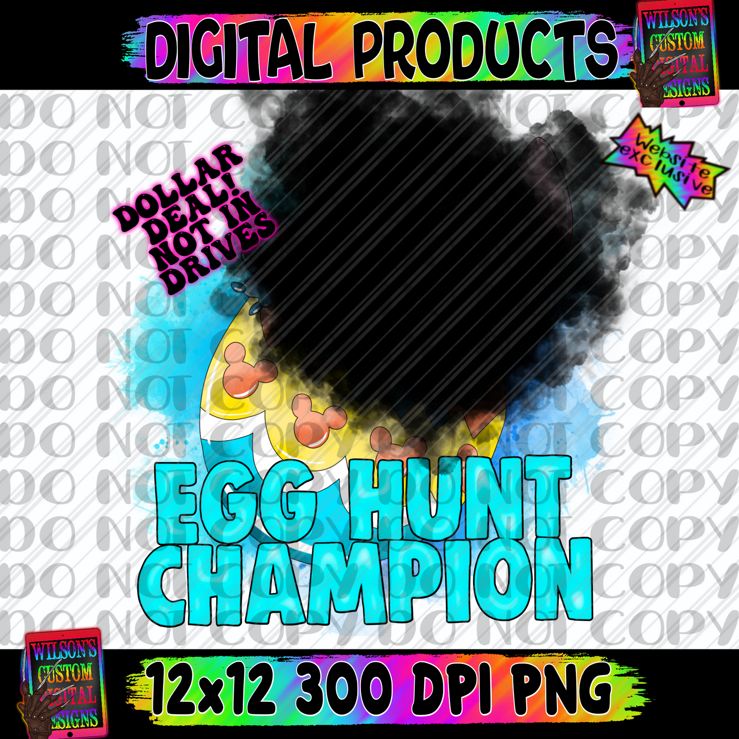 Egg hunt champion Stitty