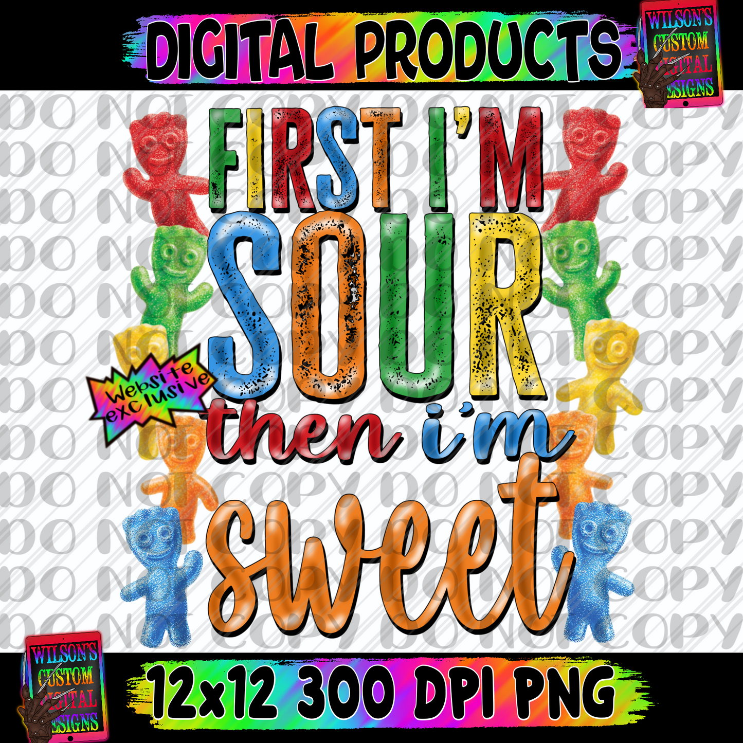 First I’m sour