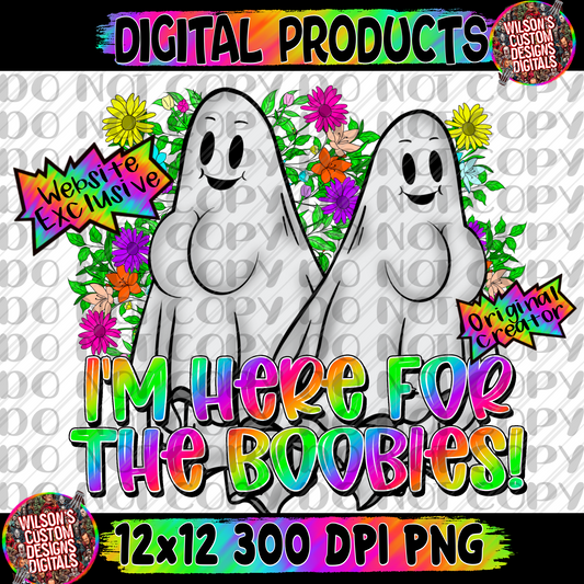 I’m just here for the boobies