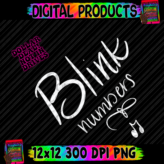 Blink numbers