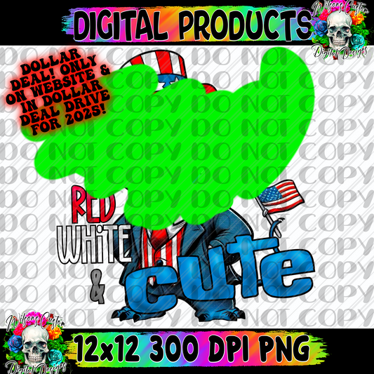 Red white and cute