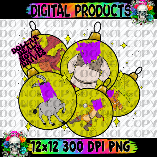 Ogre ornaments