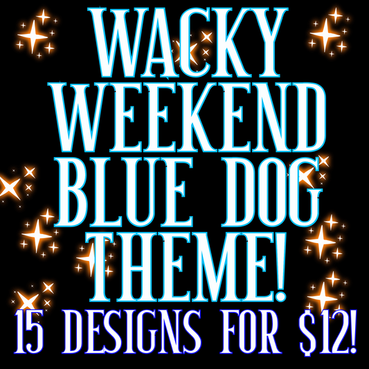 Wacky Blue Dogs Bundle
