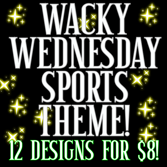 Wacky Wednesday Sports Theme Bundle
