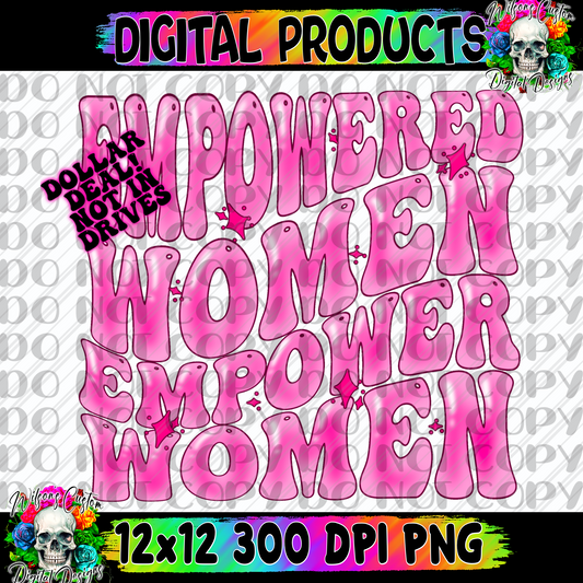 Empowered women pink