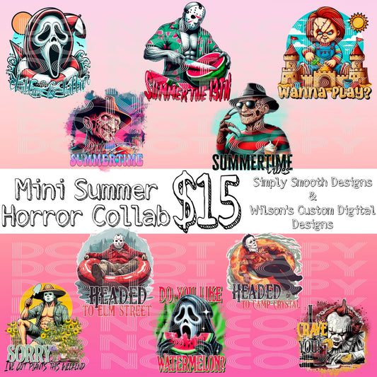 Mini Summer Horror Collab w/ Simply Smooth Designs