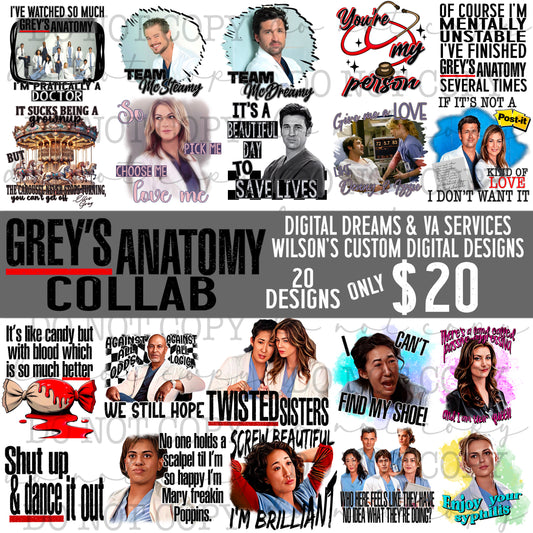 Grey's Anatomy Collab w/ DDVA