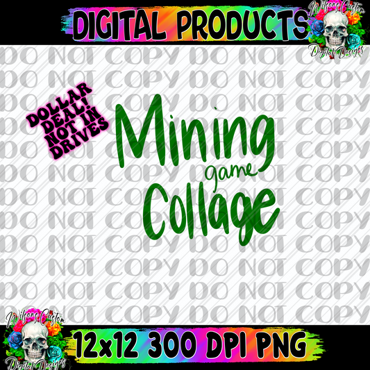 Mining game collage