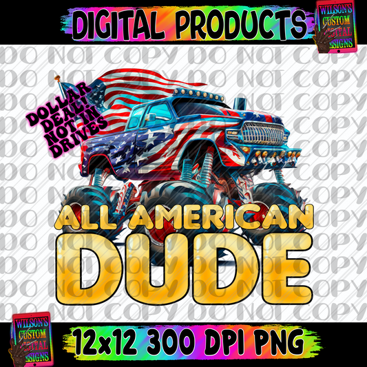 All American dude