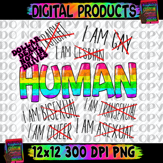 I am human