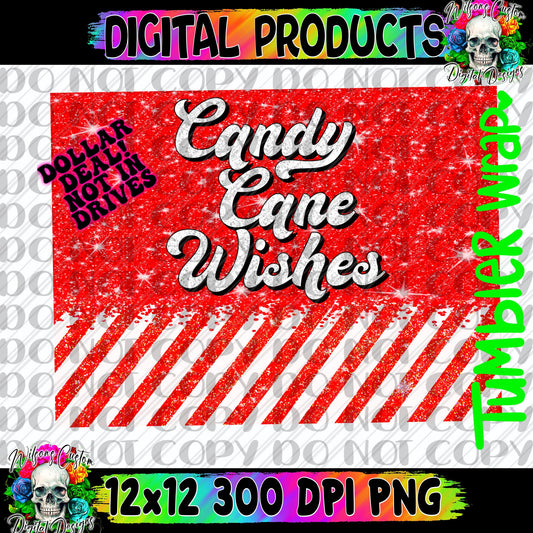 Candy Cane Tumbler