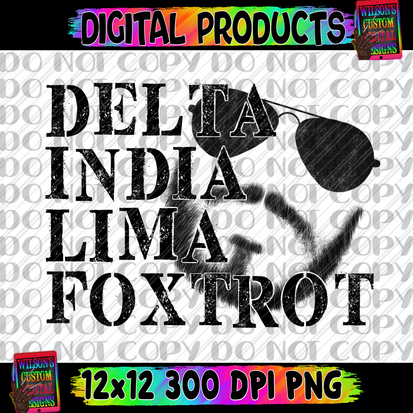 Delta India Lima foxtrot Wilsonscustomdesigns